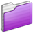 Folder Purple Icon 48x48 png